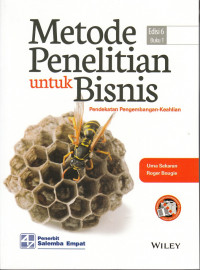 Image of Metode Penelitian Untuk Bisnis: Pendekatan pengembangan-keahlian Edisi 6 Buku 1
