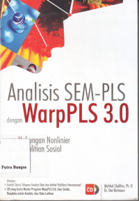 Image of Analisis SEM-PLS dengan Warp PLS 3.0 untuk Hubungan Non Linier dalam Penelitian Sosial dan Bisnis