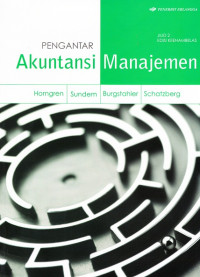 Image of Pengantar Akuntansi Manajemen (Jilid 2 Edisi keenambelas)