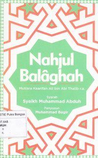 Image of Nahjul Balaghah: Mutiara kearifan Ali bin Abi Thalib r.a.