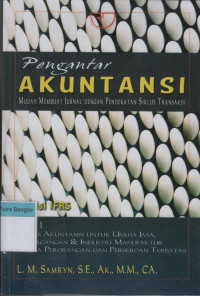 Image of Pengantar Akuntansi: Mudah membuat jurnal dengan pendekatan siklus transaksi Buku 1