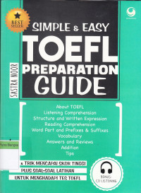 Image of Simple & Easy TOEFL Preparation Guide