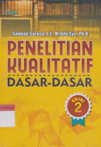 Image of Penelitian Kualitatif Dasar-Dasar Edisi 2