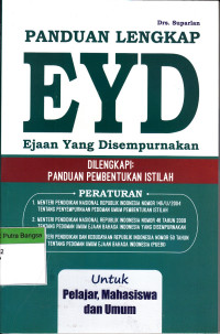 Image of Panduan Lengkap EYD