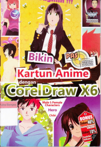 Image of Bikin Kartun Anime dengan CorelDraw X6