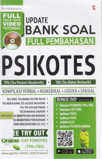 Image of Update Bank Soal Full Pembahasan; Psikotes