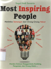 Image of Most Inspiring People: Menimba semangat dari orang-orang hebat
