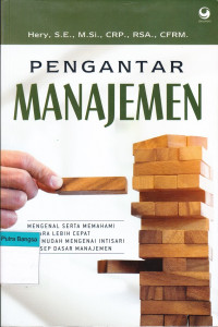 Image of Pengantar Manajemen