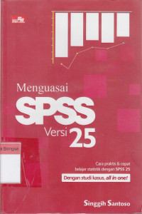 Image of Menguasai SPSS Versi 25