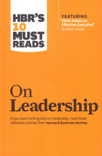 Image of On Leadership
