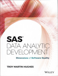 Image of SAS Data Analytic Development: Dimensions of Software Quality