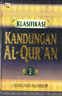 Image of Klasifikasi Kandungan Al-Qur'an Jilid 2