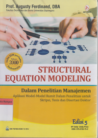 Image of Stuctural Equation Modeling: Dalam penelitian manajemen (Edisi 5)