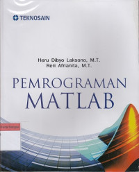 Image of Pemrograman MATLAB