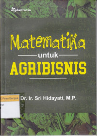 Image of Matematika untuk Agribisnis