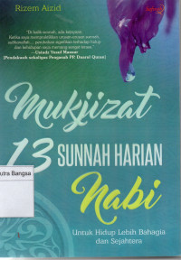 Image of Mukjizat 13 Sunnah Harian Nabi