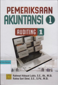 Image of Pemeriksaan Akuntansi 1: Auditing 1 edisi pertama
