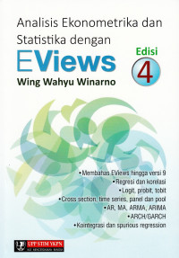 Image of Analisis Ekonometrika dan Statistik dengan EViews Edisi 4