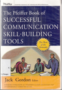 Image of The Pfeiffer Book of Succssesful Communication Skill-Building Tools