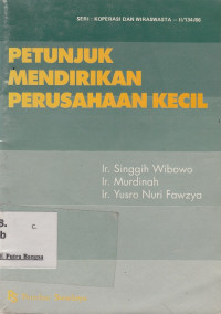 Image of PETUNJUK Mendirikan Perusahaan Kecil