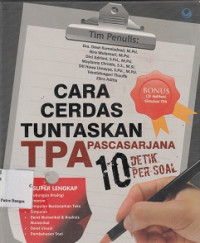 Image of Cara Cerdas Tuntaskan TPA Pascarjana 10 Detik Persoal