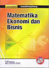 Image of Matematika Ekonomi dan Bisnis Edisi 2 Buku 1
