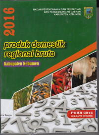 Image of Produk Domestik Regional Bruto