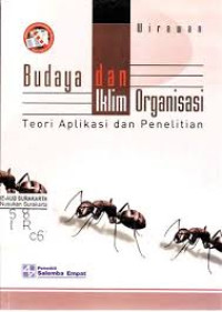 Image of Budaya dan Iklim Organisasi: Teori aplikasi dan penelitian