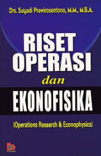 Image of RISET Operasi & Ekonofisika