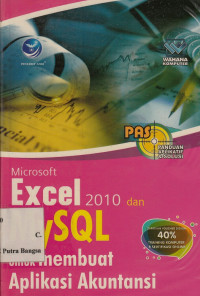 Image of Microsoft Excel 2010 dan MySQL untuk membuat Aplikasi Akuntansi