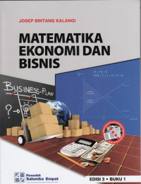 Image of Matematika Ekonomi dan Bisnis Edisi 3 buku 1