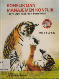 Image of Konflik dan Manajemen Konflik: Teori, aplikasi, dan penelitian