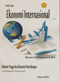 Image of Ekonomi Internasional: Buku Ajar