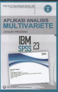 Image of Aplikasi Analisis Multivariate dengan Program IBM SPSS 23 (Edisi 8)